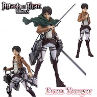 OEM Bootleg Anime Figma 207 15cm Attack On Titan Eren Yeager Action Figure Movable Joint Collectible