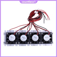 [New] 288W Peltier Cooler DC 12V Air Conditioner Cooling System Thermoelectric Peltier Refrigeration