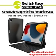 SwitchEasy CoverBuddy Magnetic iPad Case For Air 10.9"/iPad Pro 11"/iPad Pro 12.9" Ultra Slim Cover With Pen Holder