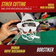 MAFIA STICKER LAPTOP SIZE | CUSTOM ANIME BAND LOGO STICKERS ETC.