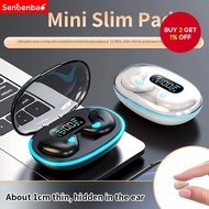 X55 Wireless Sleep Earbuds - Mini TWS Stereo Headphones for Gaming, Running, and Sports X55 Telinga 