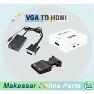 VGA to HDMI Converter Adapter VGA to HDMI VGA Input to HDMI Output VGA Male to HDMI Female