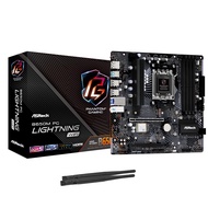 ASRock Motherboard B650M PG Lightning WiFi AMD Ryzen 7000 Series CPU Compatible (Soket AM5) B650 Mic