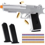 Soft Bullet Toy Gun with 50 Foam Bullets, Shell Ejecting Toy Guns Fidget Toy Foam Blasters & Guns Re
