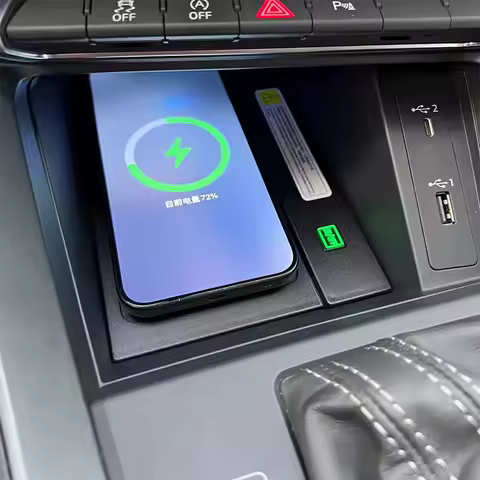 15W Car wireless charger for Audi Q3 SQ3 2019-2022 fast phone charger mobile phone charger charging 