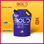 Bold 10w40 4L/3L Semi Synthetic SP Engine Oil Car Lubricant 10w-40 Minyak Hitam Enjin Kereta Proton Toyota Honda Perodua