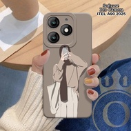 HP Latest ITEL A90 Softcase - ORORA - Casing ITEL A90 - Hijab case Motif - ITEL - Softcase ITEL A90 