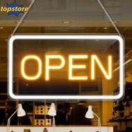 TOPSTORED Neon Sign, USB Powered Window Sign LED Neon Sign, Durable Business Sign Decorative Light D