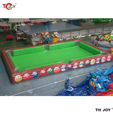 6x4m/8x5m/10x6m Inflatable Snooker Pool Billiards Table Snooker Football Court,Inflatable SnookBall