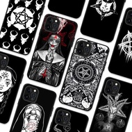 TK-1 Pentagram 666 Demonic Satanic Phone Case for iPhone 11 12 13 Mini Pro Max 8 7 6 6S Plus X 5 SE 