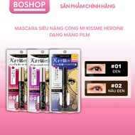 Kiss Me UP Super WP Black Anti-Slip Mascara Helps Curl and Thick Kiss Me Mascara