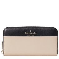 Kate Spade Staci Colorblock Large Continental Wallet in Warm Beige Multi wlr00120