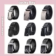 Korean Premium Men Belt Casual Business Automatic Buckle Leather Belt All-Match Tali Pinggang Lelaki