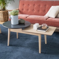 Furniture Direct ALORA 105cm Coffee Table meja kopi Scandic -White Wash