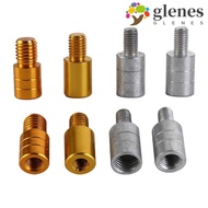 GLENES Net Head Adapter 8mm to 12mm 10mm to 8mm Net Handle Adaptor Aluminum Alloy Thread Adaptor M8/
