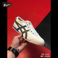 New 2023 Onitsuka Tiger Shoes MX 66 Canvas Sports Shoes for Men and Women Casual Shoes Lazy Shoes Flower Running Shoes Sneaker Loafer Shoes Size Eu36-44 Ready Stock