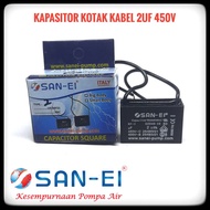 SAN-EI 2uf 450v fan capacitor