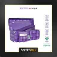 COFFEECELL Moccachino với Nhân sâm hoàng đế (20 gói x 15g) - Cà phê Arabica từ Brazil Mocha vị Socol