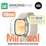 AMAZINGthing - Apple Watch Ultra 49mm 專用保護套 MINIMAL DROP PROOF CASE 透明