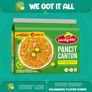 Lucky Me! Pancit Canton Kalamansi Flavor Multipack 80gx6 (480G)