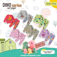 7023 - Dino Series Jogger Set by Denoora