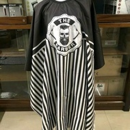 kain selimut sarung potong rambut cape barber shop penutup badan