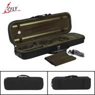 TONGLING-Black Oxford cloth violin bag, hygrometer, high quality foam violin case, 1/4 violin case, 