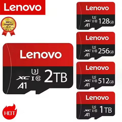 Lenovo Memory Card 2TB High Speed Full HD Video 512GB Mini SD Card 256GB 128GB 64GB Newest Micro Car