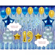 BIRTHDAY DECORATION PACKAGE DECORATION SET BIRTHDAY DECORATION BACKDROP