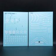 請睇info：Mega size 1/48 Zaku II Decal 巨大版綠色量產型渣古水貼