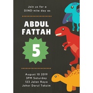 e-card birthday kad birthday aqiqah digital