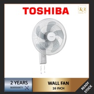 [BUBBLE WRAP] TOSHIBA 16 INCH WALL FAN F-AWB50MY(H) 5 BLADES DUAL CHANNEL AIR FAWB50MYH