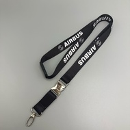 Original Airline ID Lanyard Airport Staff Badge Lanyard Boarding Pass Lanyard Aviation Theme Card Ho