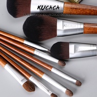 [Ready Stock] KUCACA Oblique Tail Nine Brushes Nine Makeup Brush Set