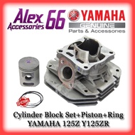 YAMAHA Cylinder Block Set+Piston+Ring 125Z Y125ZR
