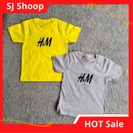 H2M Children's Clothes Unisex Children's T-shirts for Girls and Boys Children's Tops 2-10 Years