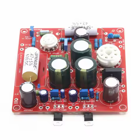 MK2 ECL82+6X5 Tube Regulated Power Supply Board For L3 Phono Amplifier & M2 Preamplifier Refer to AU