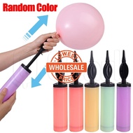 [Wholesale] Macaroon Mixed Color Balloon Pump / Plastic Hand Push Balloon Pump / Multifunctional Inf