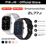 [PEJE ZL77J] Smart Watch Men Women Bluetooth Call Data Monitoring Sports GPS Track Track Tracking Wa