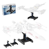 (2 Pack) Display for Lego X-Wing Fighter 75301 Building Kits, Bracket for Lego Mando N-1 Fighter 753