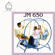 🇲🇾 3V JM650 Jumbo Deluxe Kids Adult Outdoor Metal Solid Garden Kiddie Swing Chair