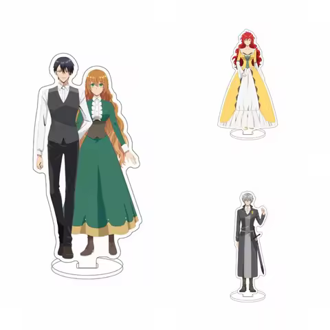 15CM Anime The Duke's indentured fiancee Acrylic Keychain Model Charm Characters Ornament Accessorie
