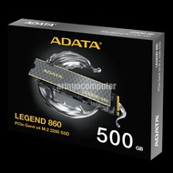 SSD Adata NVME LEGEND 860 500GB Gen4x4 UpTo 6000Mbps