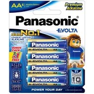 Panasonic EVOLTA/Nomal Alkaline AA/AAA/C/D size Battery (2pcs/4pcs/6pcs card) & 9V 1pc card
