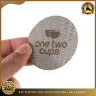 One Two Cups Puck Screen Portafilter Espresso Machine SUS3 Filter Mesh Portafilter 58 mm 58.5 mm 53 
