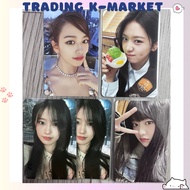 Genuine IVE Yujin official photocard with rounded corners