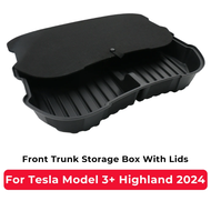 {BX Automotive supplies} Car Front Trunk Storage Box Frunk Organizer Cargo Protective Tray For Tesla
