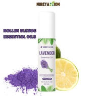 Relaxing Lavender Oil Roller Blends - Herb Wellness Oil for Stress Relief, Calming, Insomnia Relief
