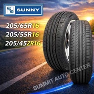 SUNNY Car Tire 205/55R16, 205/65R16, 205/45R16 With Free Valve DOT 2025 859