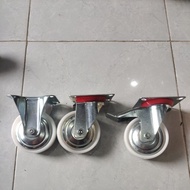 4" nylon wheels / 4" nylon wheels / 4" nylon wheels